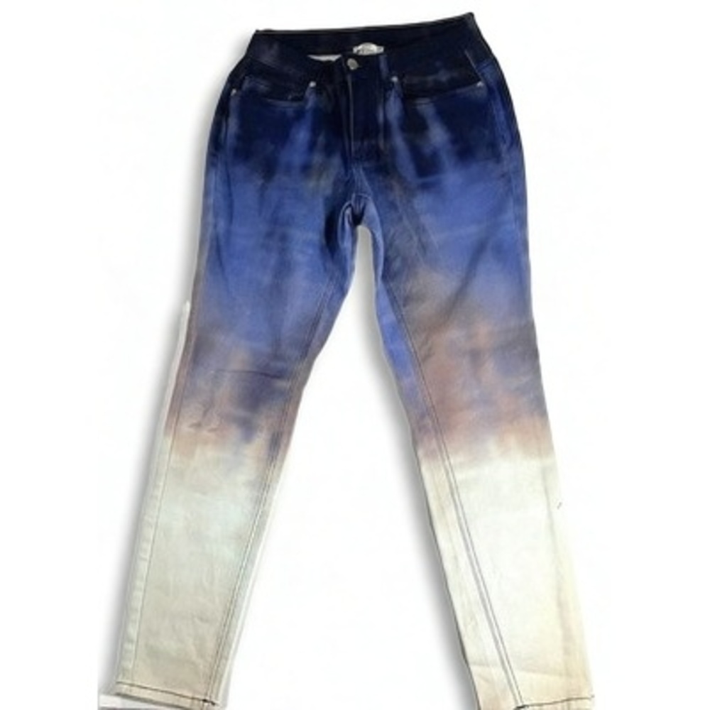 Venus Womens Size 6 Jeans Ombre Gradient Denim Pants Y2K Casual Bottoms Stretch
